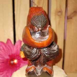 Vintage Sculpted Wax Cowboy Candle